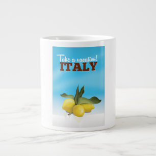 Italien Vintage-Reiseposter Jumbo-Tasse