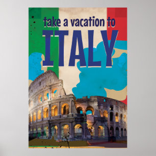 Italien Vintage-Reiseposter Poster