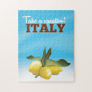 Italien Vintage-Reiseposter Puzzle