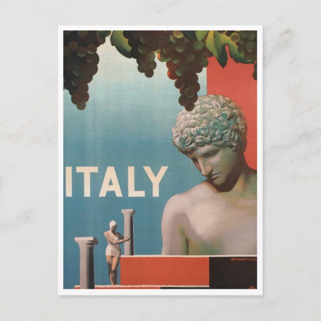 Italien Vintage Travel Postcard Postkarte (Vorderseite)