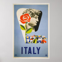Italien Vintage Travel Poster