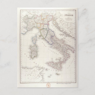 Italien vor der Vereinigung Postkarte