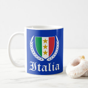 Italien Wappen Kaffeetasse