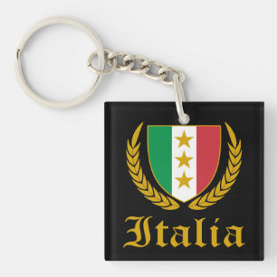 Italien-Wappen Schlüsselanhänger