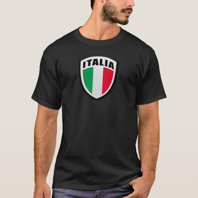 Italien Wappen T-Shirt (Vorderseite)