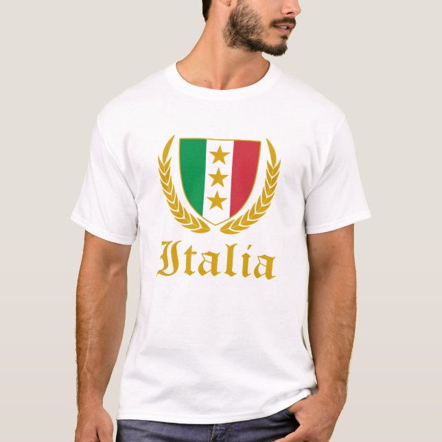 Italien-Wappen T-Shirt (Vorderseite)