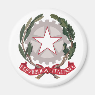 Italien Wappen Wappenland Symbol Flagge Emblem ita Magnet