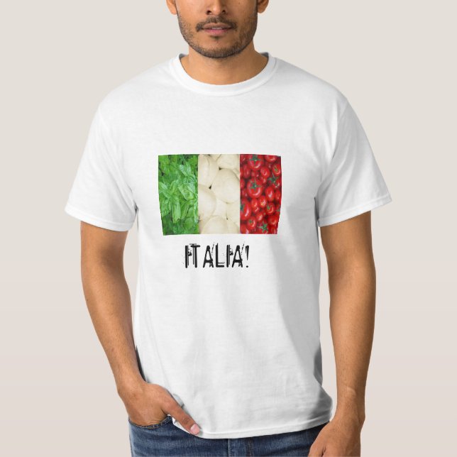 Italien! Weltmeisterschaft-Reihe durch RebelFly T-Shirt (Vorderseite)