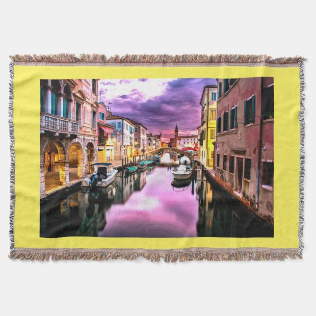 Italien wirft Decken. Decke (Vorderseite)