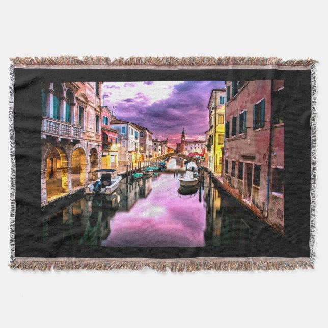 Italien wirft Decken. Decke (Vorderseite)