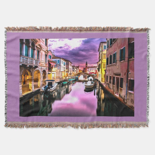 Italien wirft Decken. Decke (Vorderseite)