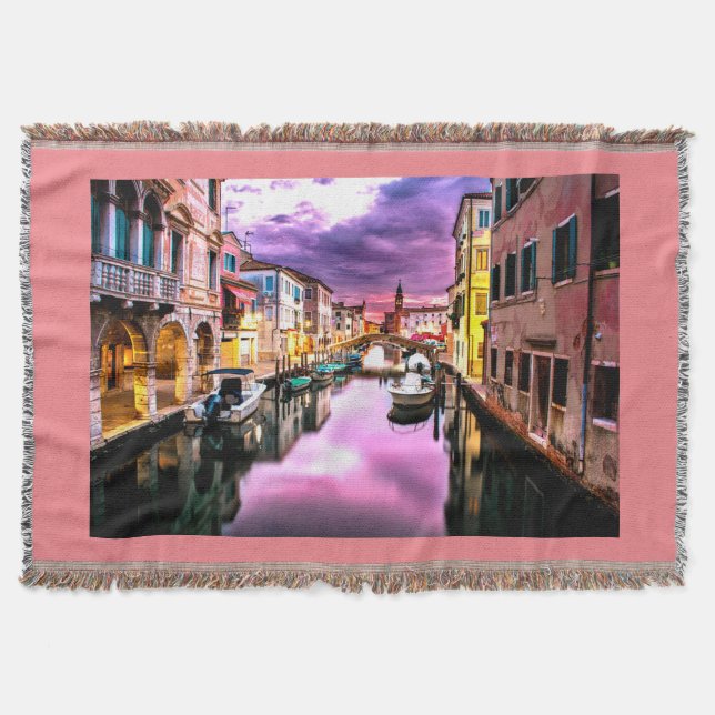 Italien wirft Decken. Decke (Vorderseite)