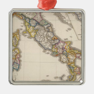 Italien zu seiner kirchlichen Abteilung Silbernes Ornament