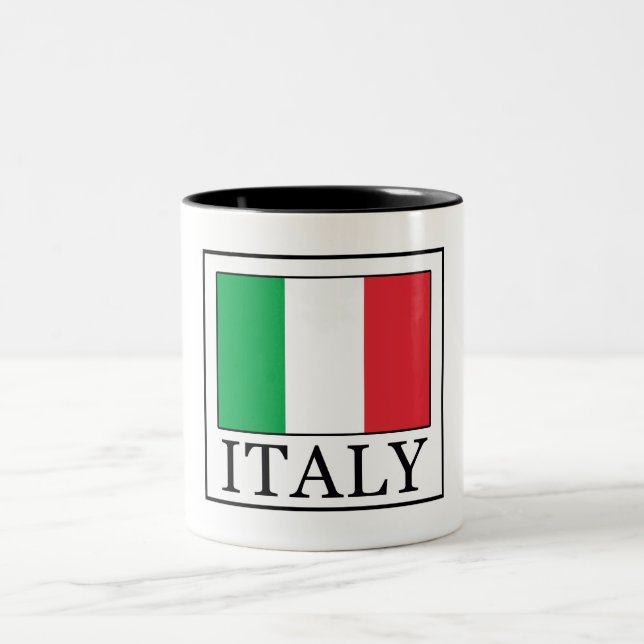 Italien Zweifarbige Tasse (Mittel)
