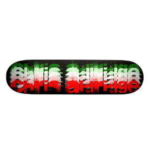 Italiener Chris ADLRIDGE, Skateboard