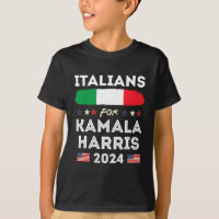 Italiener für Kamala Harris 2024 Italia Flag Patri