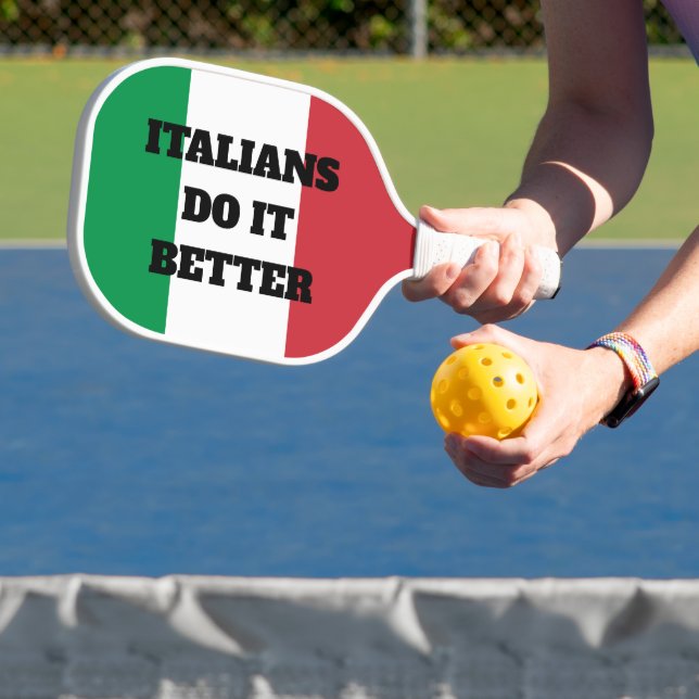 Italiener machen es besser mit Pickleball-Racke Pickleball Schläger (InSitu)