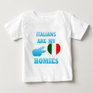 Italiener sind mein Homies Baby T-shirt