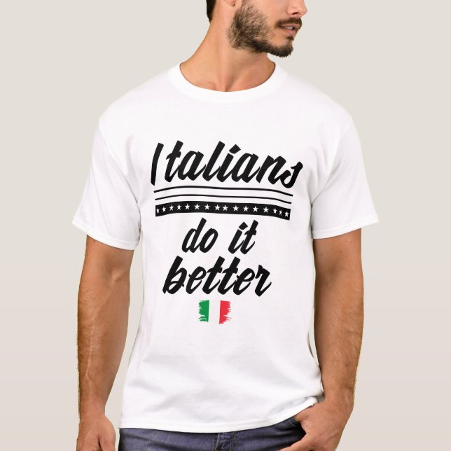 Italiener T-Shirt (Vorderseite)