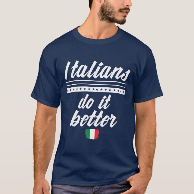 Italiener T-Shirt (Vorderseite)