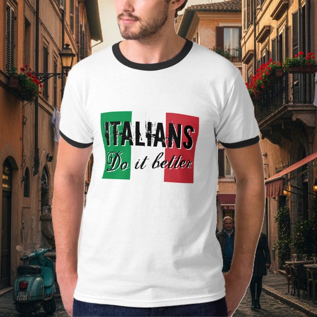Italiener verbessert es T-Shirts (Italian t shirt)