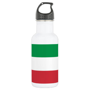 Italienflagge Edelstahlflasche