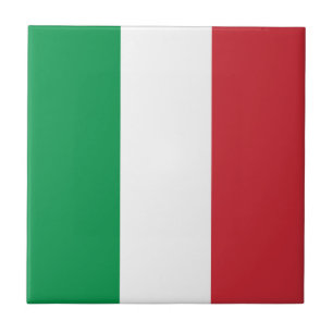 Italienflagge Fliese