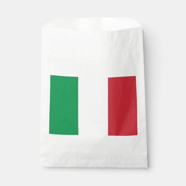 Italienflagge Geschenktütchen (Vorderseite)