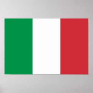 Italienflagge Poster