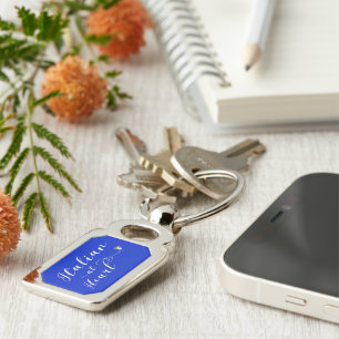 Italienisch am Herz Keyring, Italien Schlüsselanhänger