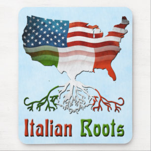 Italienisch American Roots Mousemat Mousepad