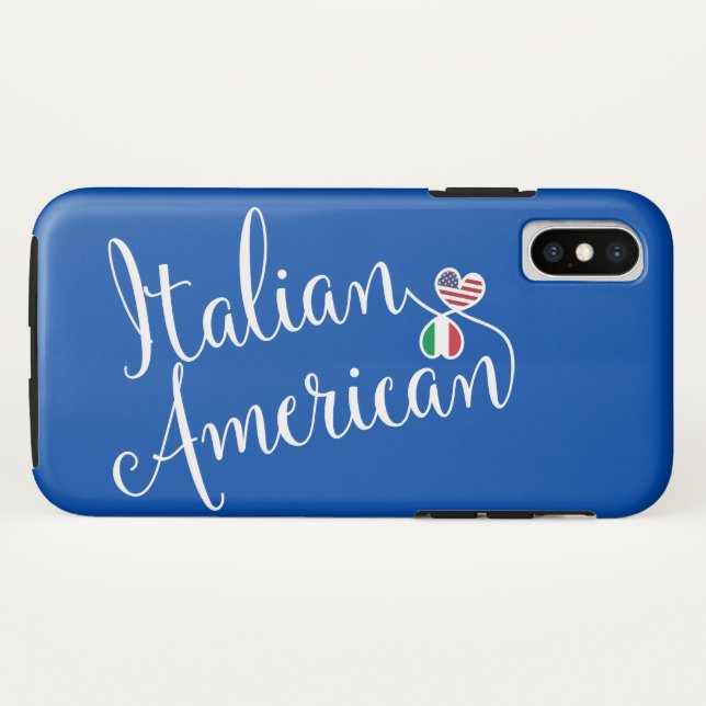 Italienisch-amerikanische Handy-Fall Case-Mate iPhone Hülle (Rückseite (Horizontal))