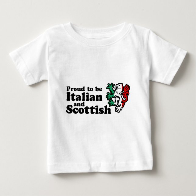 Italienisch Baby T-shirt (Vorderseite)