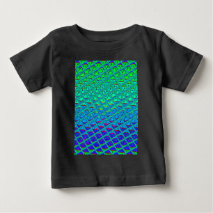 Italienisch Blue Mermaid Motif Art Print Baby T-shirt