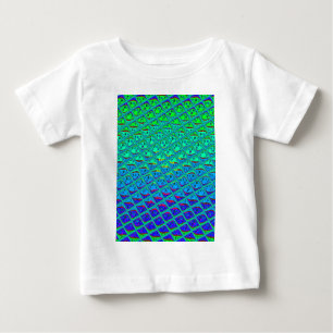 Italienisch Blue Mermaid Motif Art Print Baby T-shirt