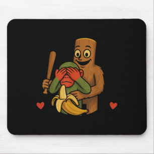 Italienisch Brainrot Chimpanzini Bananini Tung Sah Mousepad