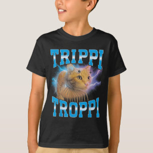 Italienisch Brainrot Meme Trippi Troppi Kat Fu T-Shirt
