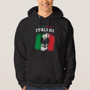 Italienisch der polnische Hybrid Hoodie