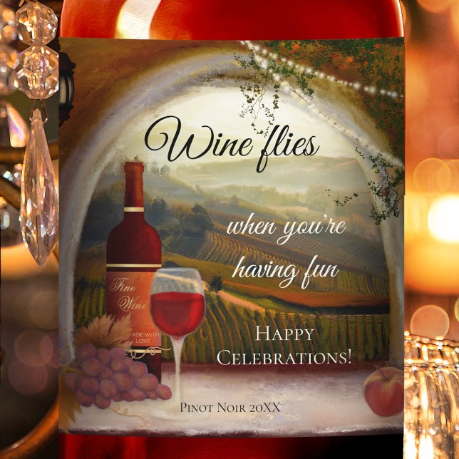 Italienisch Fine Art Tuscan Weinkultur und Erde Weinetikett (Von Creator hochgeladen)