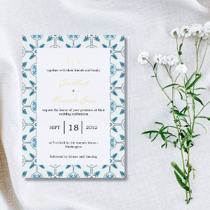 Italienisch Folieneinladung