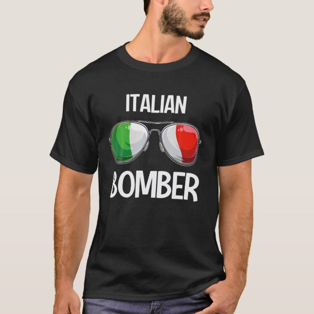 Italienisch Funny Italy Slang Italia Pun Italian B T-Shirt (Vorderseite)