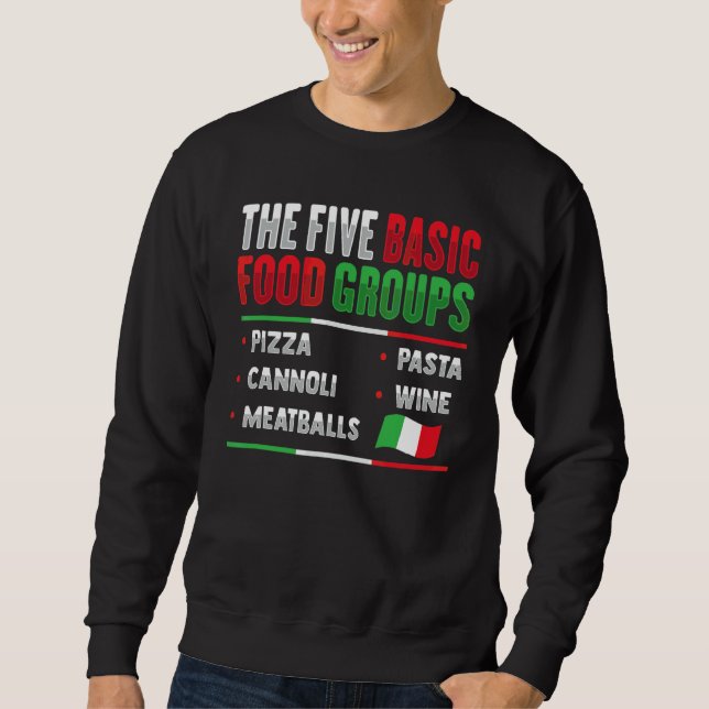 Italienisch für Italien 1 Sweatshirt (Vorderseite)