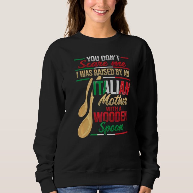 Italienisch für Italien Sweatshirt (Vorderseite)