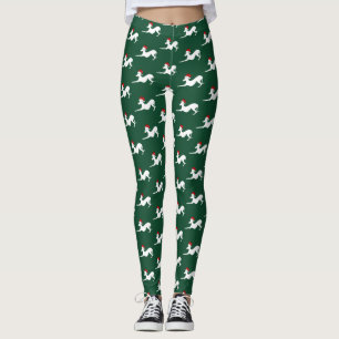 Italienisch Greyhound Christmas Leggings Lularoe