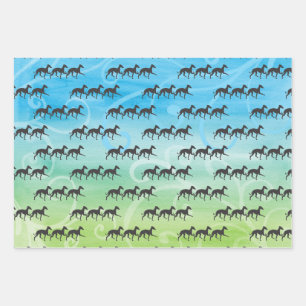 Italienisch Greyhound Geschenkpapier Set