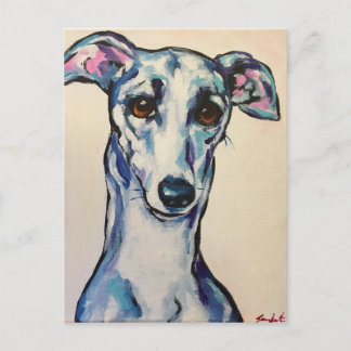 Italienisch Greyhound Postkarte