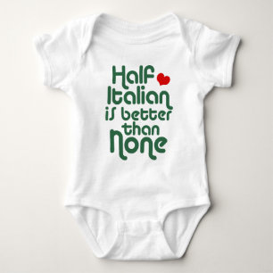 Italienisch halb baby strampler