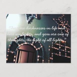 Italienisch inspirierende Postkarte