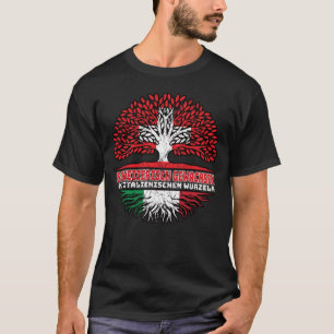 Italienisch Italienisch Schweizer Schweiz Baum Wur T-Shirt