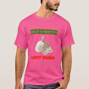 Italienisch-Lucky-Knoblauch, Italienische Farben F T-Shirt